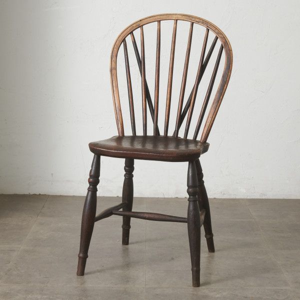 楽天市場】英国 アンティーク キッチンチェア エルム ビーチ 無垢材