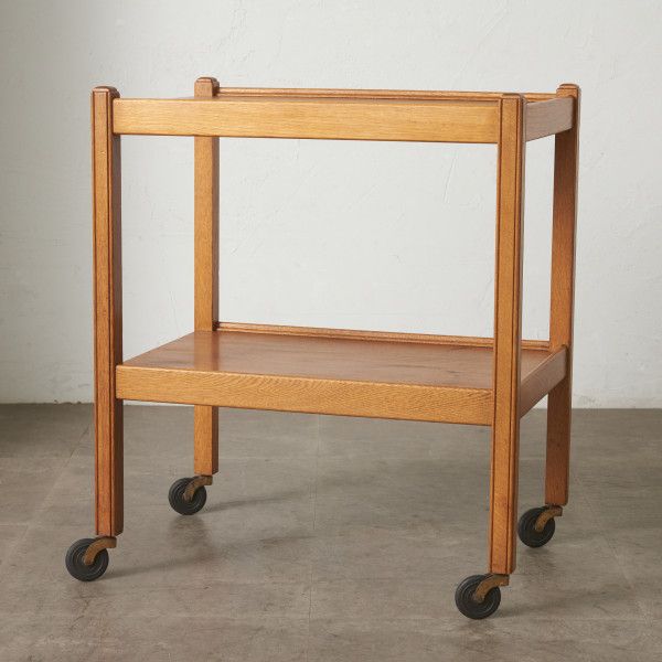 楽天市場】英国 ヴィンテージ キャスター ワゴン 折りたたみ トロリー