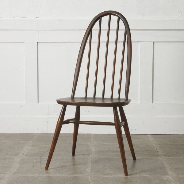 イギリス　ERCOL クエーカーチェア　ダークブラウン イギリス ERCOL クエーカーチェア ダークブラウン アーコール