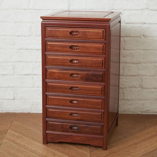 楽天市場】中国家具 楡材 チェスト 3段 引出し 収納家具 小引き出し