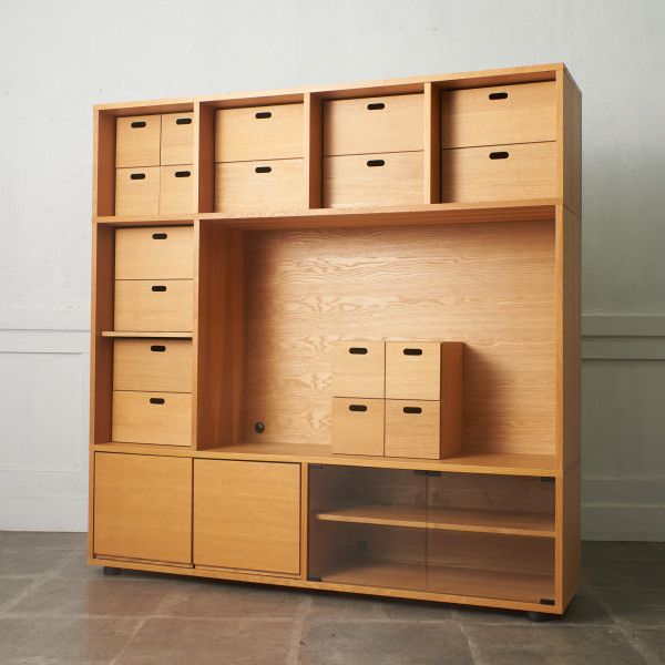 楽天市場】デンマーク jesper ブックビューロー キャビネット チーク