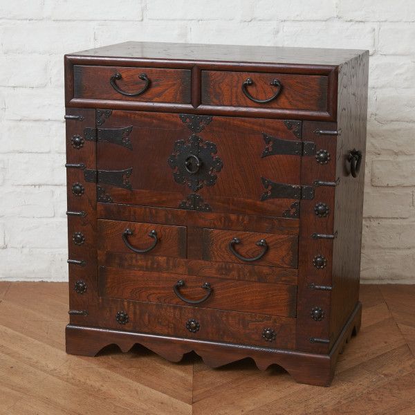 楽天市場】韓国高級螺鈿飾りチェスト 引き出し家具 小物入れ(黒