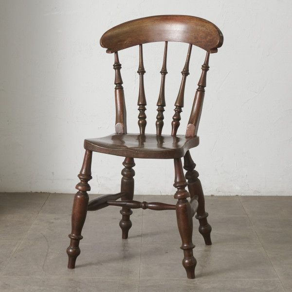 楽天市場】英国 アンティーク キッチンチェア エルム ビーチ 無垢材