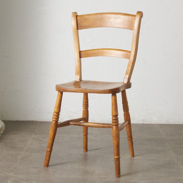 楽天市場】英国 アンティーク キッチンチェア エルム ビーチ 無垢材