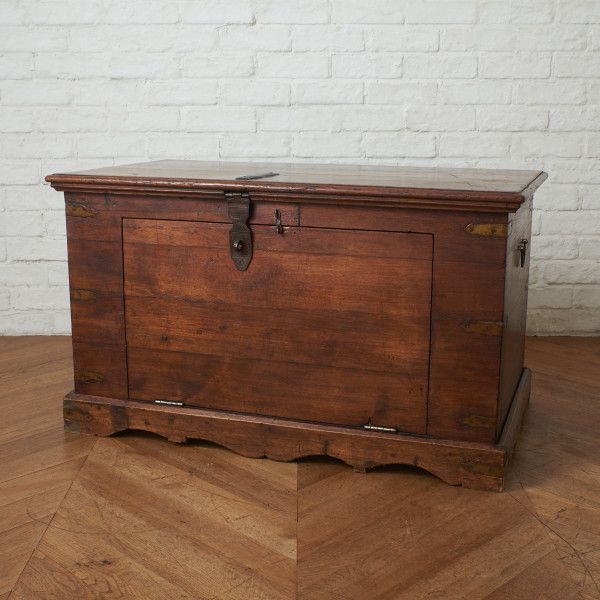 楽天市場】李朝家具 無垢材 古鉄金具 半閉櫃 バンダジ 半閉じ箱 時代物