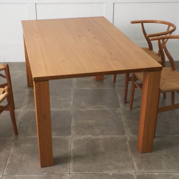 楽天市場】CRASH GATE ヨハン ダイニングテーブル W1400 オーク 無垢材