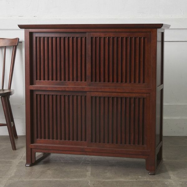 松本民芸家具 和箪笥 ミズメザクラ材 無垢材 和モダン 古民家 整理箪笥 1498055.jpg