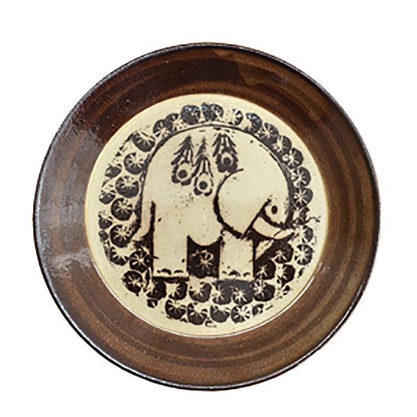 楽天市場】森と動物の絵皿 4寸皿 / ヒョウ / 豹 / 益子焼 / Lisa