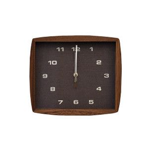 フォルムクロック ウォールナット ウォールクロック 北欧 レトロ ナチュラル 掛け時計 壁掛け シンプル ウッド おしゃれ 47100 8,379円