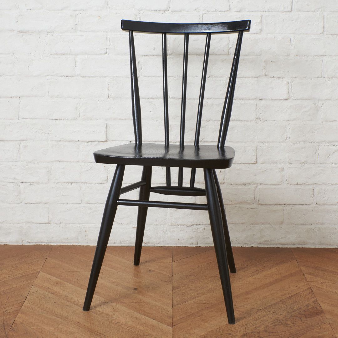 ercol スティックバックチェア ヴィンテージ 英国 アーコール ウィンザー 曲木 椅子 コムバック ダイニングチェア 木製 ペイント 91453