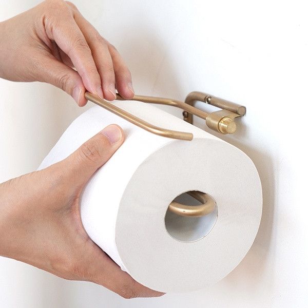 真鍮 ペーパーホルダー ren ヴィンテージ風 ブラス ゴールド トイレットペーパーホルダー DIY レトロ おしゃれ インテリア 88334 8,182円
