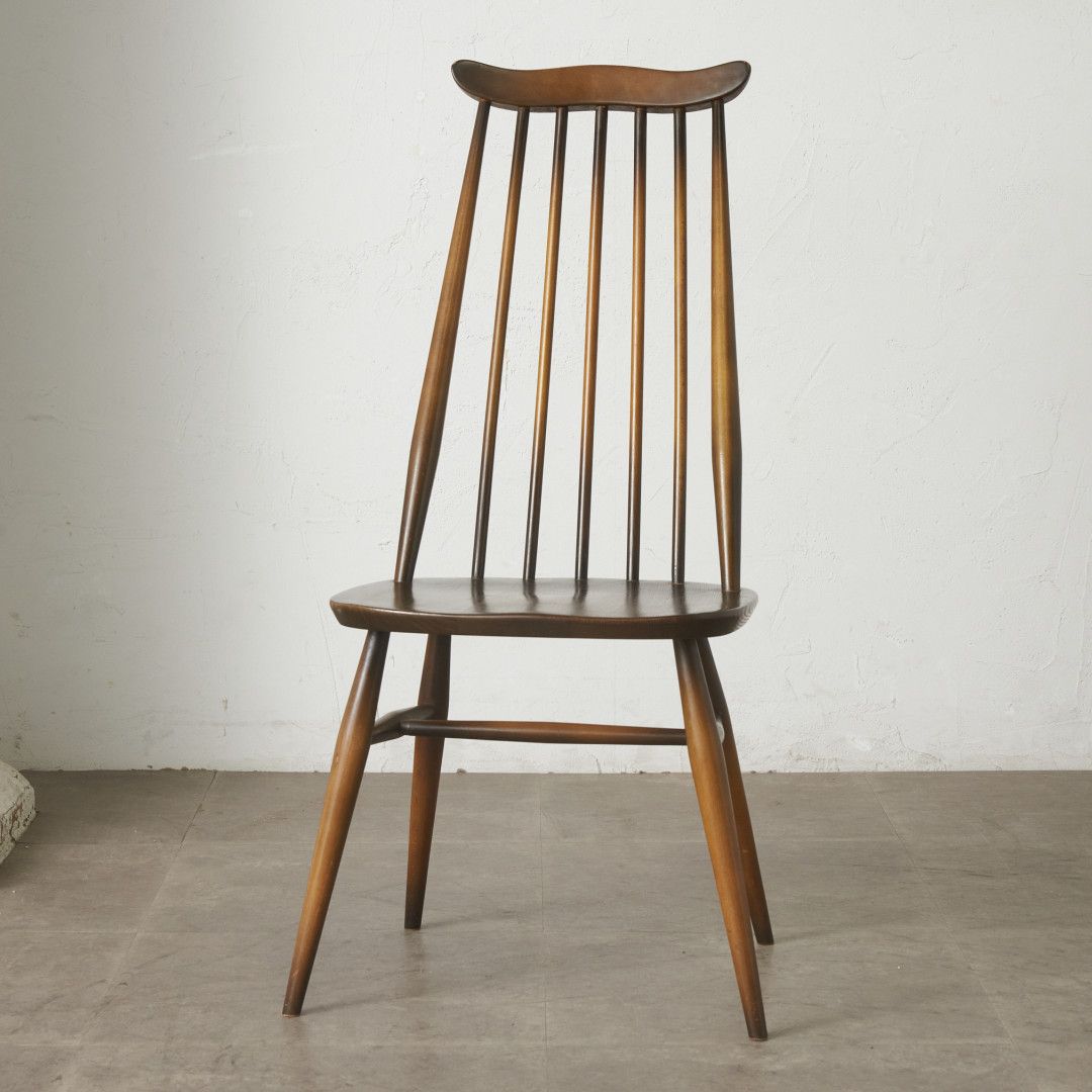 ERCOL ゴールドスミスチェア 英国 ヴィンテージ ダイニングチェア 椅子 ウィンザー チェア 木製 アーコール エルム ビンテージ 92615