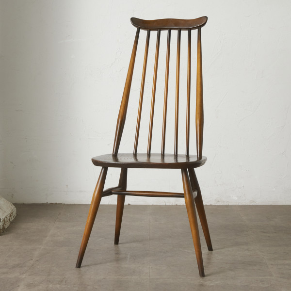 ERCOL ゴールドスミスチェア 英国 ヴィンテージ ダイニングチェア 椅子 ウィンザー チェア 木製 アーコール エルム ビンテージ 92616