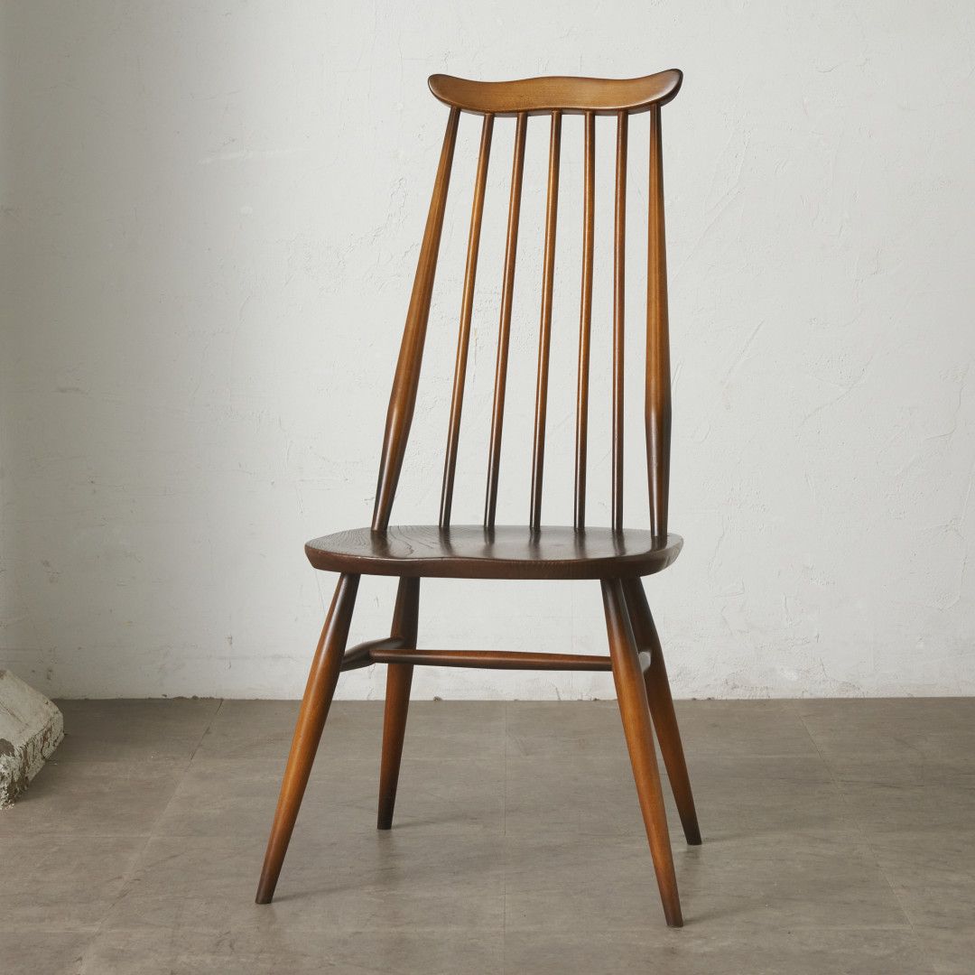 ERCOL ゴールドスミスチェア 英国 ヴィンテージ ダイニングチェア 椅子 ウィンザー チェア 木製 アーコール エルム ビンテージ 92621 24,457円
