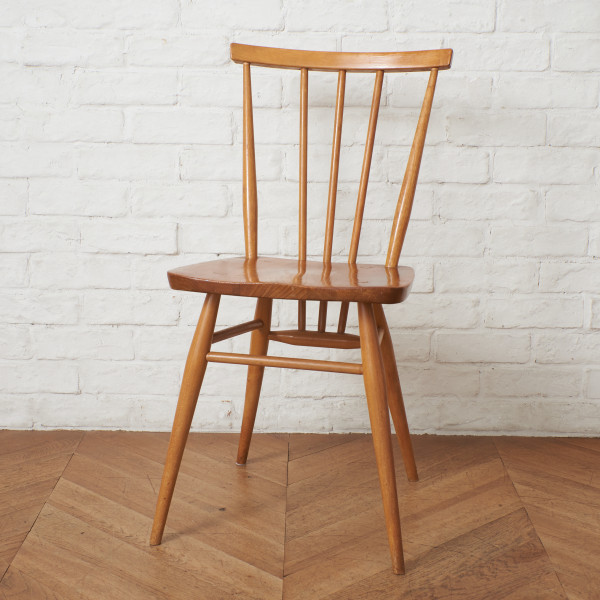 ercol スティックバックチェア ヴィンテージ 英国 アーコール エルム ウィンザーチェア 曲木 椅子 コムバック ダイニングチェア 92623