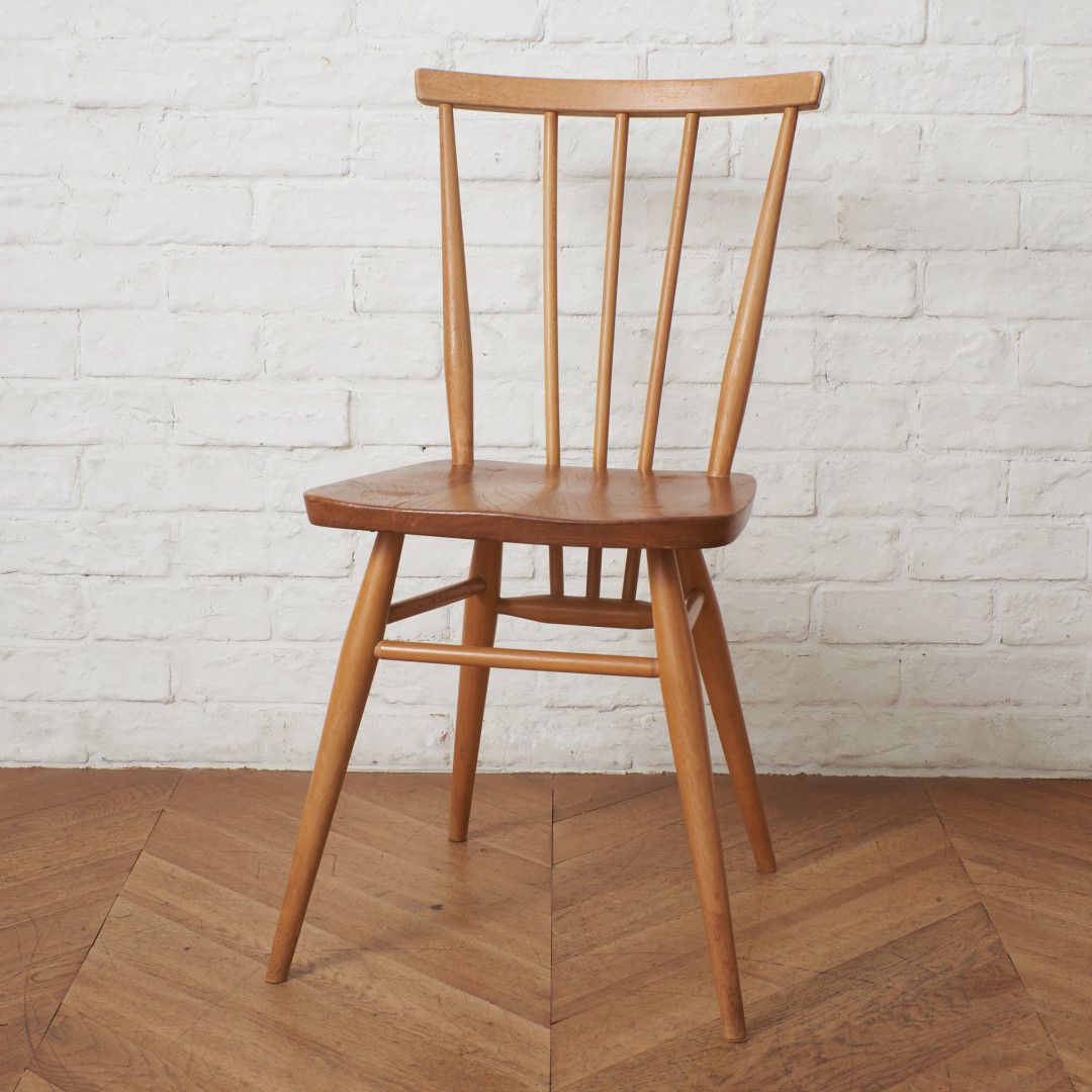 ercol スティックバックチェア ヴィンテージ 英国 アーコール エルム ウィンザーチェア 曲木 椅子 コムバック ダイニングチェア 92624