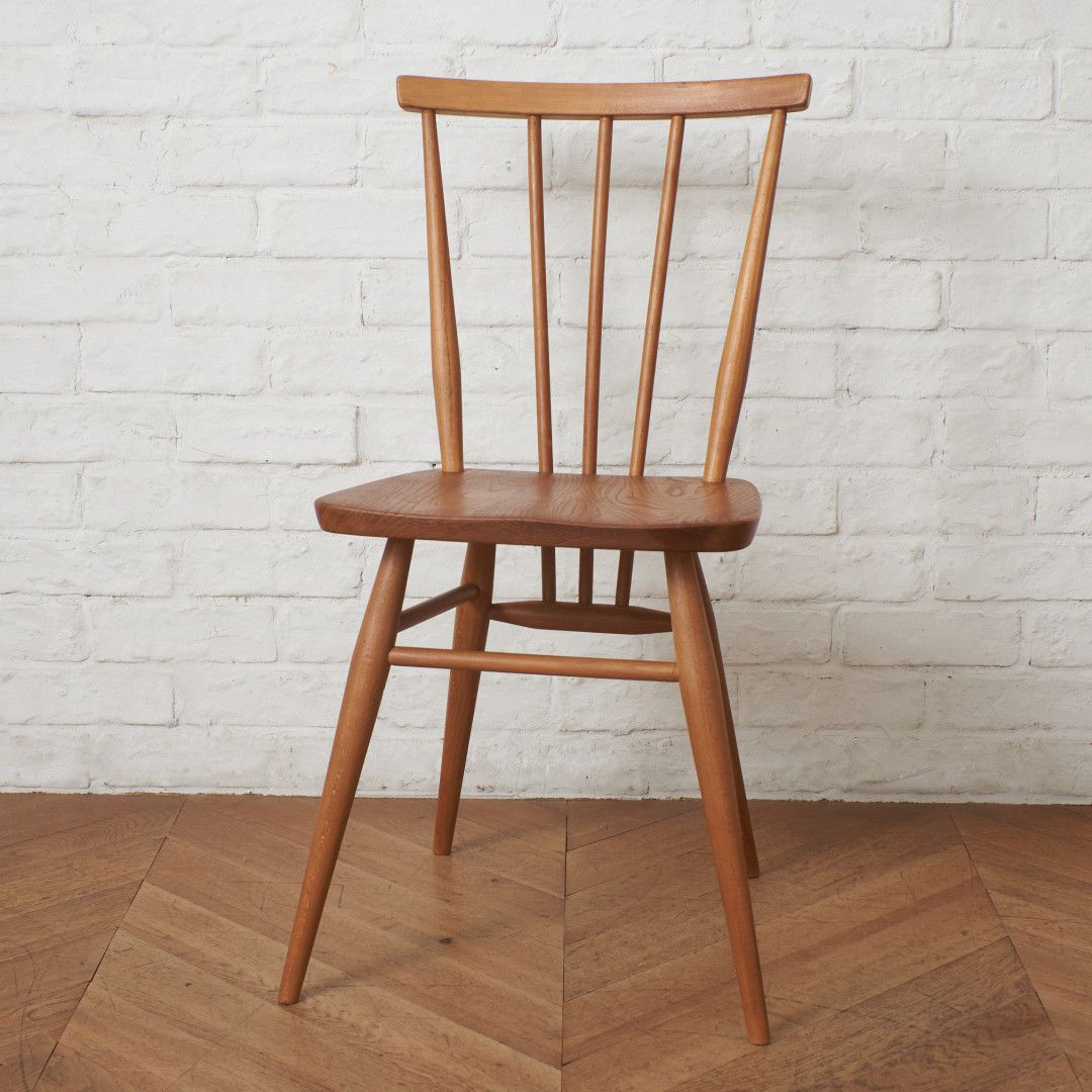 ercol スティックバックチェア ヴィンテージ 英国 アーコール エルム ウィンザーチェア 曲木 椅子 コムバック ダイニングチェア 92625