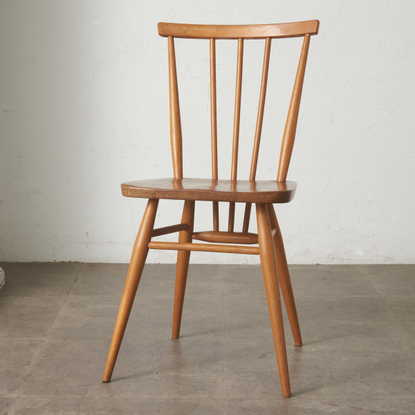 ercol スティックバックチェア ヴィンテージ 英国 アーコール エルム ウィンザーチェア 曲木 椅子 コムバック ダイニングチェア 92627