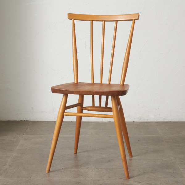 ercol スティックバックチェア ヴィンテージ 英国 アーコール エルム ウィンザーチェア 曲木 椅子 コムバック ダイニングチェア 92628