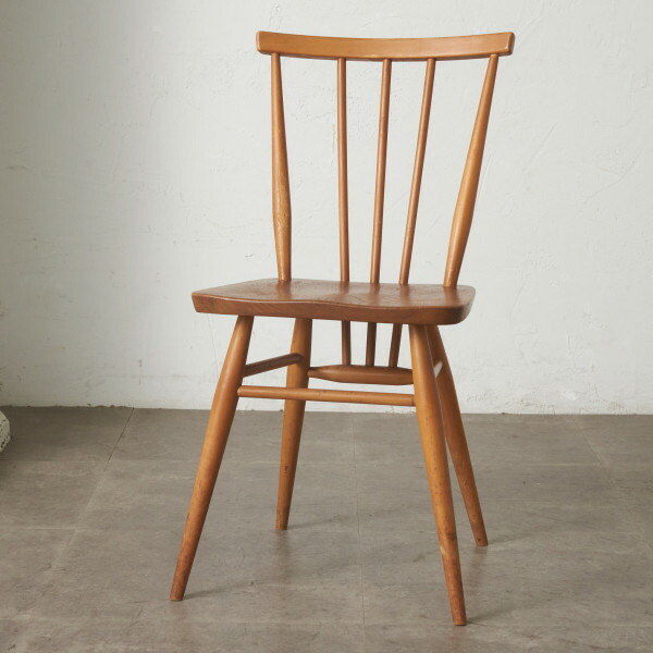 ercol スティックバックチェア ヴィンテージ 英国 アーコール エルム ウィンザーチェア 曲木 椅子 コムバック ダイニングチェア 92632
