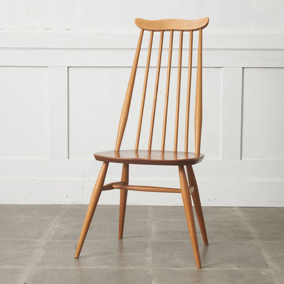 ERCOL ゴールドスミスチェア 英国 ヴィンテージ ダイニングチェア 椅子 ウィンザー チェア 木製 アーコール エルム ビンテージ 92670