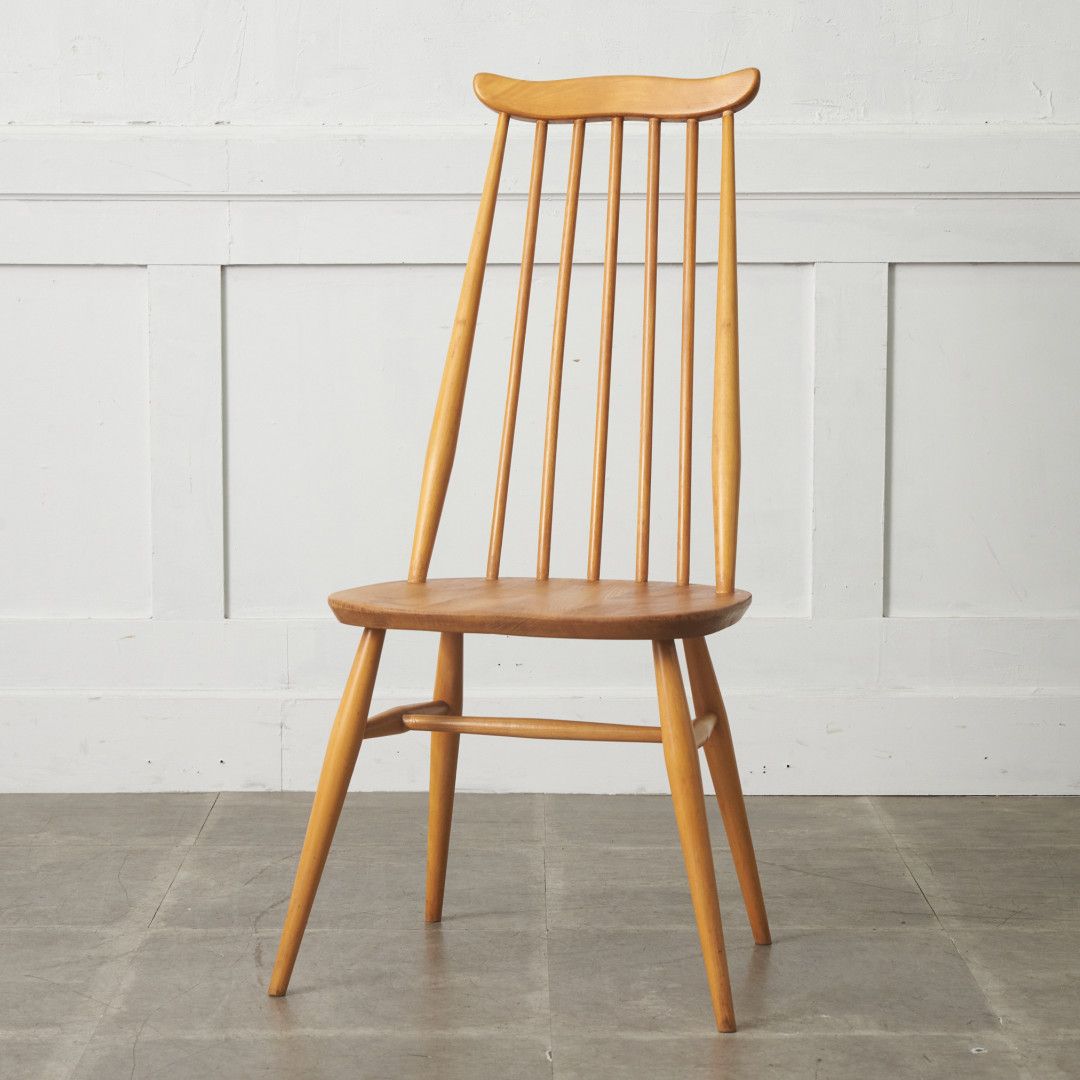 ERCOL ゴールドスミスチェア 英国 ヴィンテージ ダイニングチェア 椅子 ウィンザー チェア 木製 アーコール エルム ビンテージ 92671