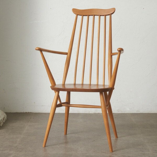 ERCOL ゴールドスミスチェア 英国 ヴィンテージ アームチェア ダイニングチェア ウィンザーチェア 椅子 イギリス アーコール 92693