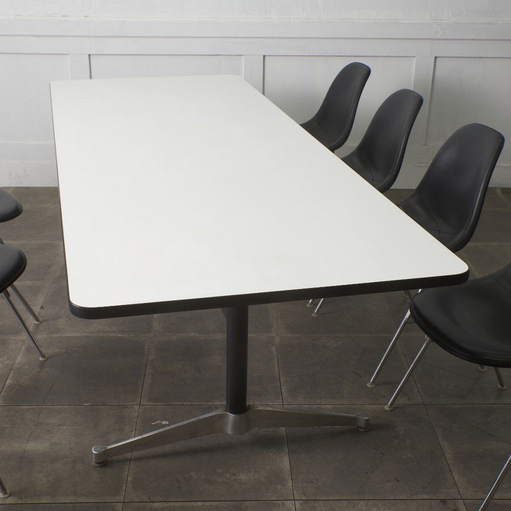 Herman Miller コントラクトベース テーブル イームズ ミーティングテーブル ワークデスク テーブル ハーマンミラー オフィス 97121
