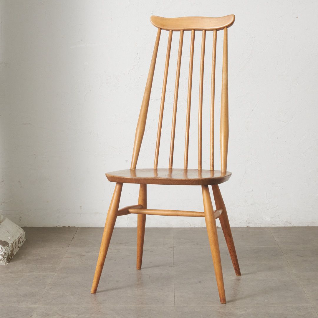 ERCOL ゴールドスミスチェア 英国 ヴィンテージ ダイニングチェア 椅子 ウィンザー チェア 木製 アーコール エルム ビンテージ 97369 30,218円