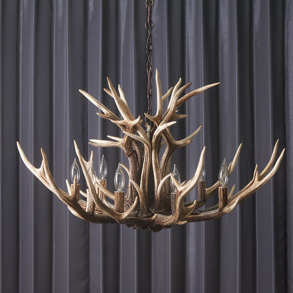 DEER HORN SMITH'S 鹿角 シャンデリア 9灯 天井照明 ペンダントライト ディスプレイ 店舗 装飾 ディアホーンスミス インテリア 97535