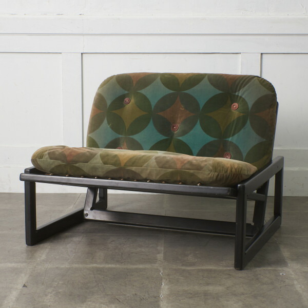 レア cassina カルロッタ Tobia & Afra SCARPA ラウンジチェア 木製 ソファ イタリア モダン カッシーナ スカルパ ヴィンテージ 98312