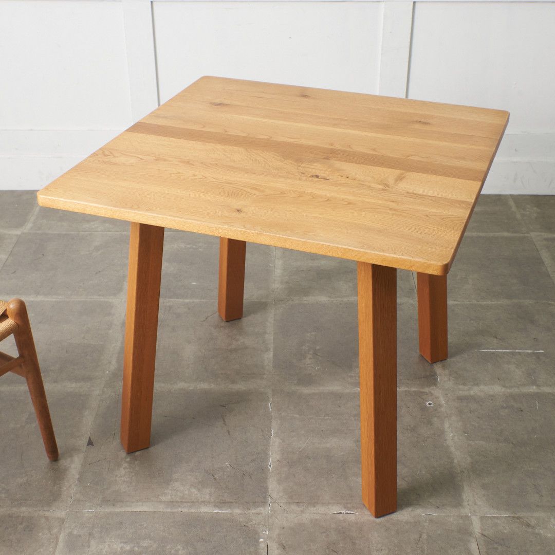 定価18万 広松木工 CORNICE スクエア ダイニングテーブル オーク 無垢材 W85 作業台 木製 テーブル 食卓 机 天然木 コルニーチェ 99060 59,598円