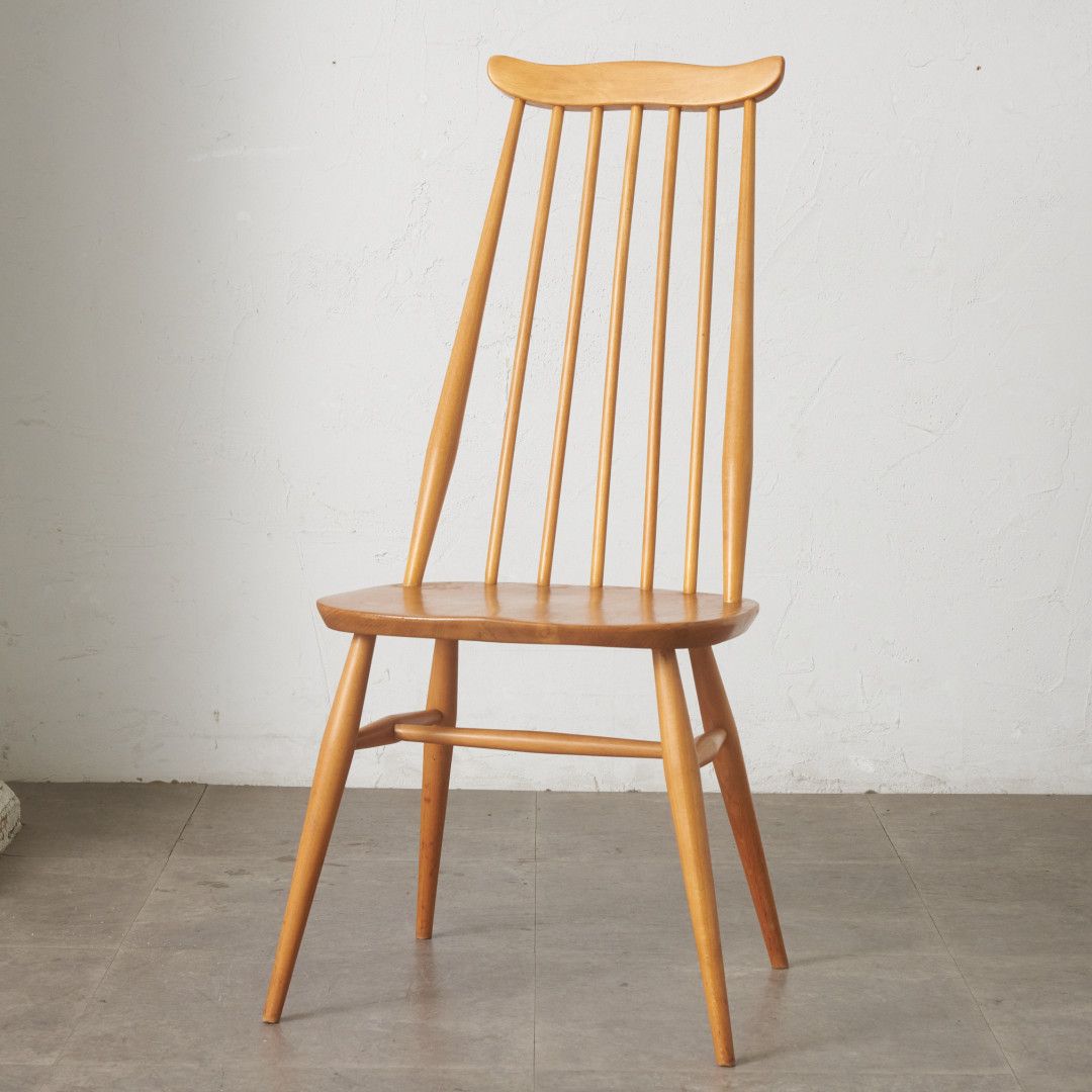 ERCOL ゴールドスミスチェア 英国 ヴィンテージ ダイニングチェア 椅子 ウィンザー チェア 木製 アーコール エルム ビンテージ 98716