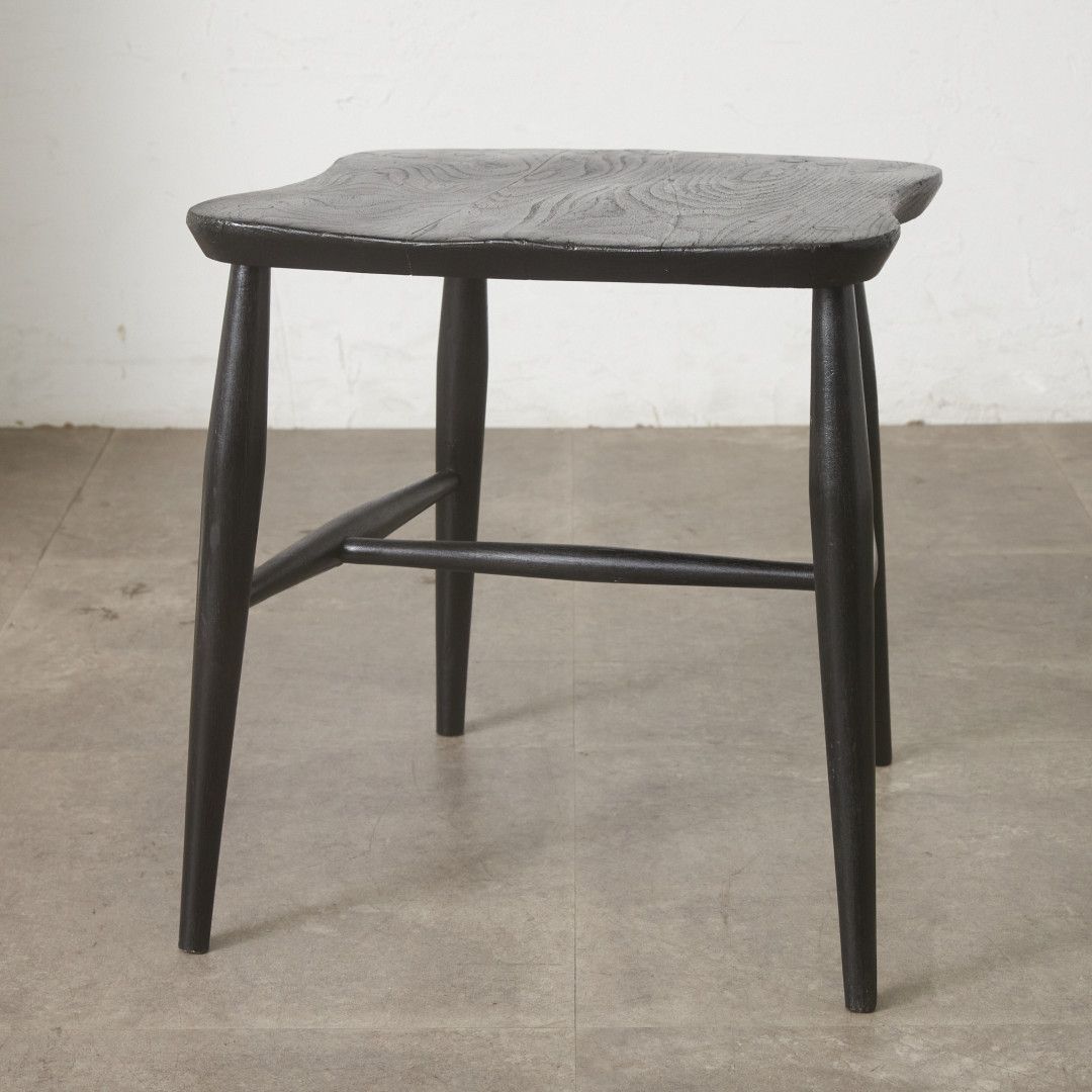 ercol スツール ヴィンテージ ウィンザー ダイニングチェア 椅子 アーコール 北欧 スタイル イギリス 木製 ペイント カスタム 98746|rocca rocca