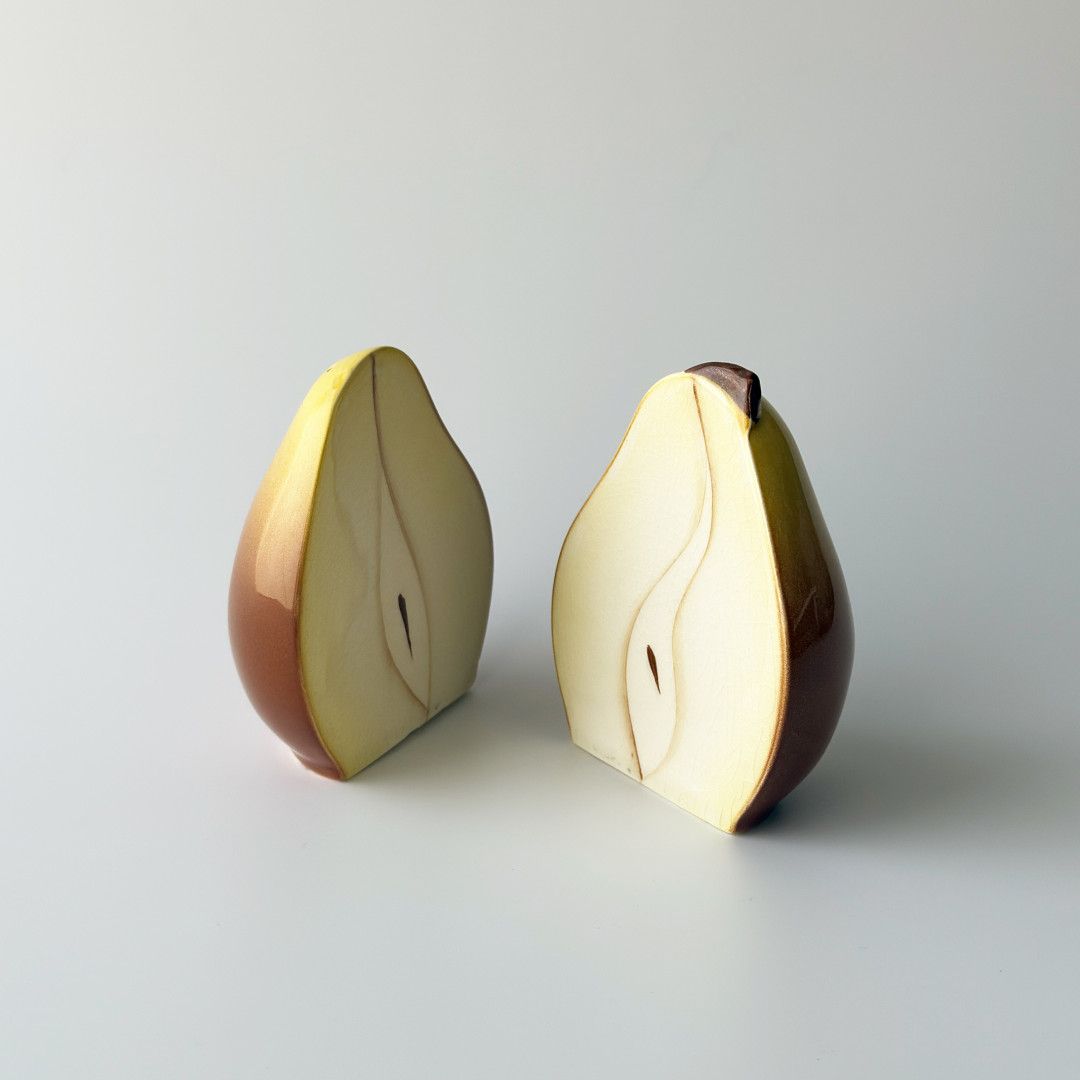 英国 Carlton Ware なし モチーフ ソルト ＆ ペッパー 調味料入れ ヴィンテージ カールトンウェア 食器 梨 ペア Pear イギリス 98947
