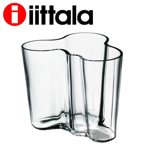 ittala イッタラ　アアルトベース95mmクリア アルヴァ・アアルト コレクション ベース 95mm クリアiittala