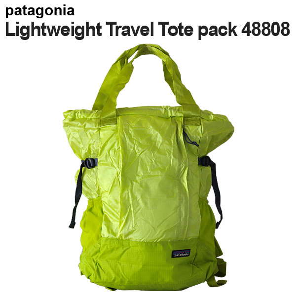 楽天市場 Patagonia パタゴニア 408 ライトウェイトトラベルトートパック 22l セロリグリーン Lightweight Travel Tote Pack Rocco ロッコ