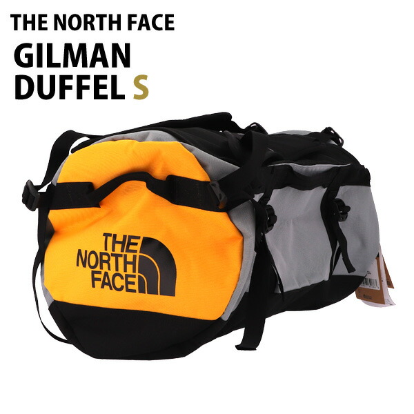 早割クーポン The North Face ノースフェイス バックパック Gilman Duffel S ギルマンダッフル 50l ブラック ミッドグレー イエロー デイパック ダッフルバッグ 送料無料 一部地域除く Fucoa Cl