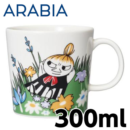アラビア ARABIA ムーミン Moomin マグ ちびのミイ メドウ 300ml Little my and meadow マグカップ マグ マグコップ コーヒーカップ画像