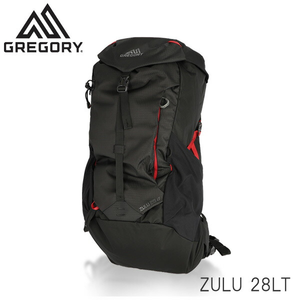 グレゴリー バックパック ズール28 LT 28L ボルケニックブラック GREGORY ZULU 28 LT 『送料無料（一部地域除く）』