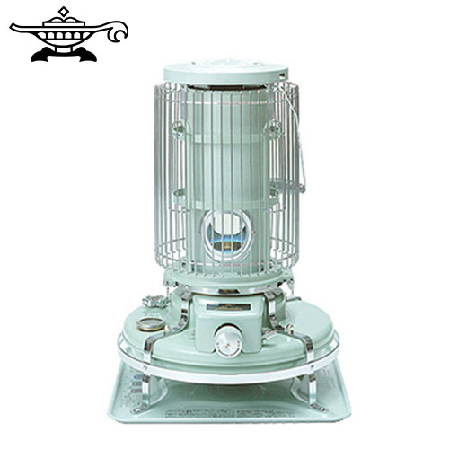 アラジン 原油暖房器 ブルーフレームヒーター 緑であること BF3911(G) 対流式 原油 ランプ油 暖房器 今めかしい レトロ 難民キャンプ『貨物輸送無料（構成要素一画除く）』
