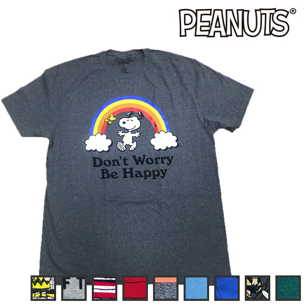 楽天市場 Peanuts Snoopy ピーナッツ スヌーピー メンズ 半袖tシャツ Xlサイズ ロックビューティー