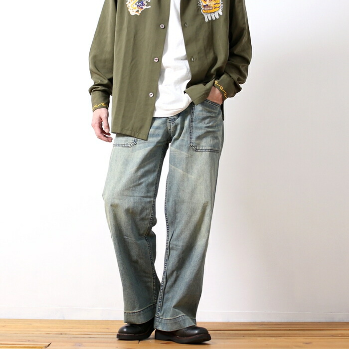 パンツ us.navy 40s 50s Sailor Pants ヴィンテージ セーラーパンツ【US.NAVY】【1950's】 Vintage