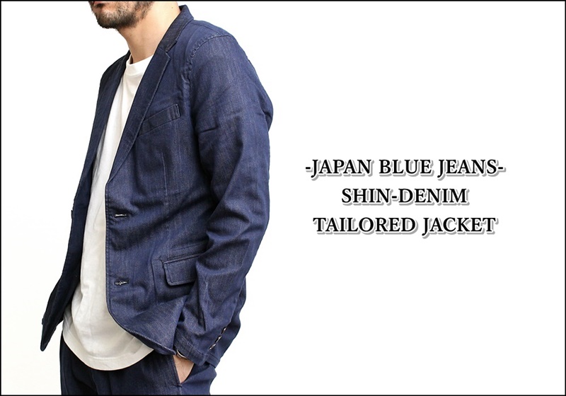 テーラードジャケット SHIN-DENIM ジャパンブルージーンズ JAPAN BLUE