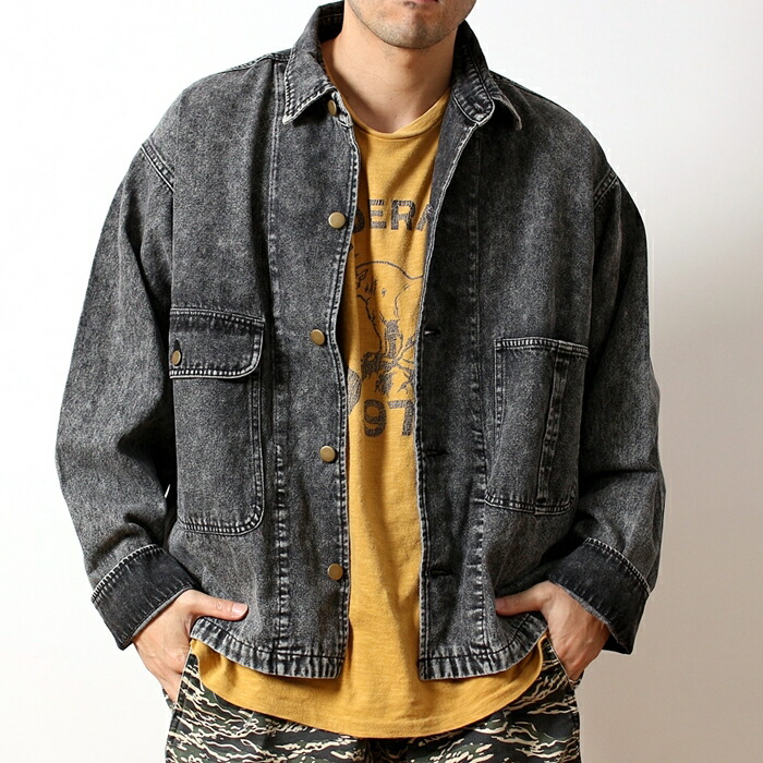 楽天市場】BLUE BLUE カバーオール デニムジャケット Gジャン アウター