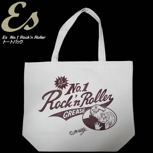 楽天市場 Es原宿エス Es No1 Rock N Roller トートバッグ Cream Soda Shop Garage Paradise