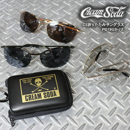楽天市場】CREAM SODAクリームソーダ◇CSオリジナルサングラス