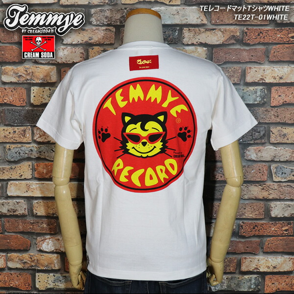 楽天市場】TEMMYE/ティミーby CREAM SODAクリームソーダ◇TE ティミーTシャツ◇◇BLACK◇PD00T-02BK : CREAM  SODA SHOP Garage PARADISE