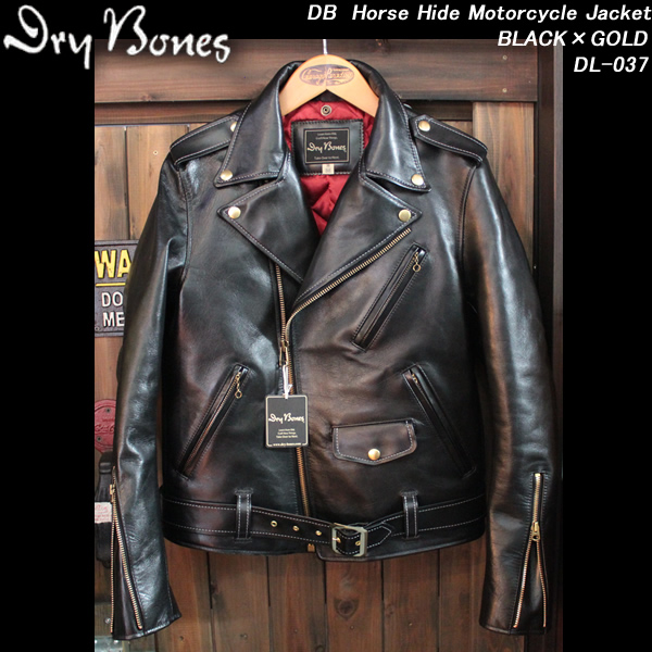 楽天市場】DRY BONESドライボーンズ◇DB Pony Leather Jacket 