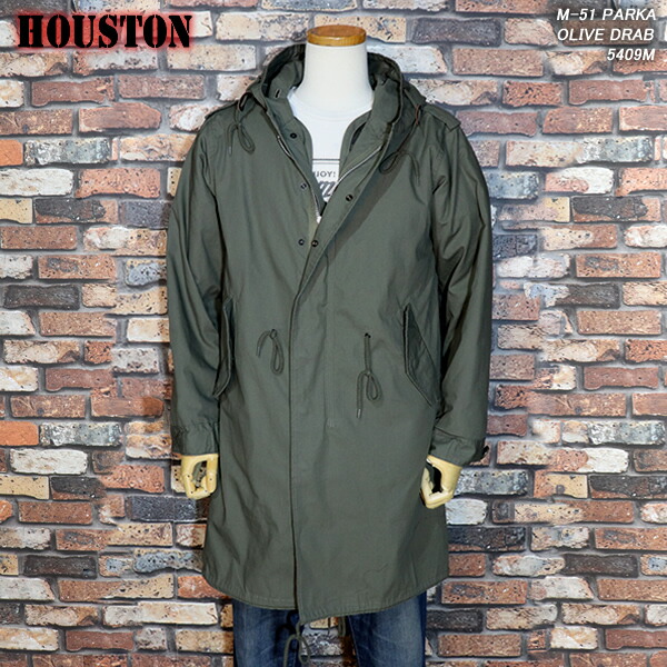 楽天市場】HOUSTON M-51 モッズコート モッズパーカー 踊る大